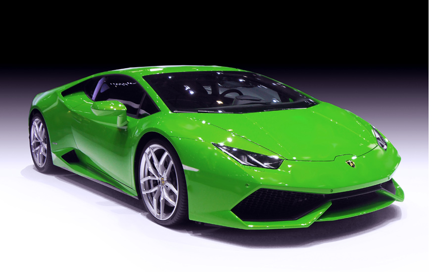 Car image editing color correction services