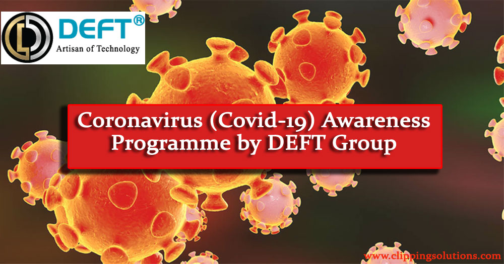 Corona Virus Covid 19 Awareness Programme by DEFT Group bd