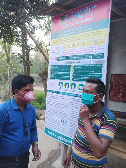 Corona Virus Covid 19 Awareness Programme by DEFT Group