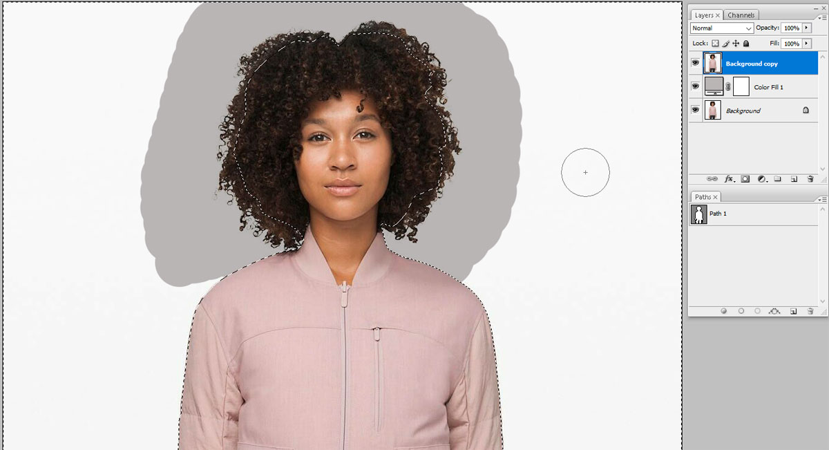How To Remove Background Around Hair In Photoshop How To Remove Background Around Hair In Photoshop