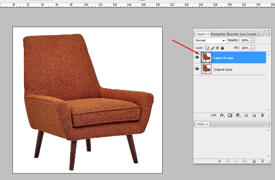 how to remove white background in photoshop copy layer