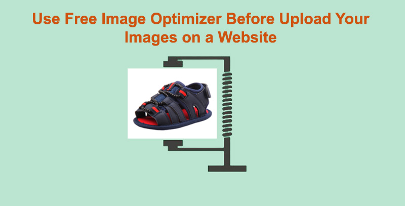 Use image compressor before upload your images