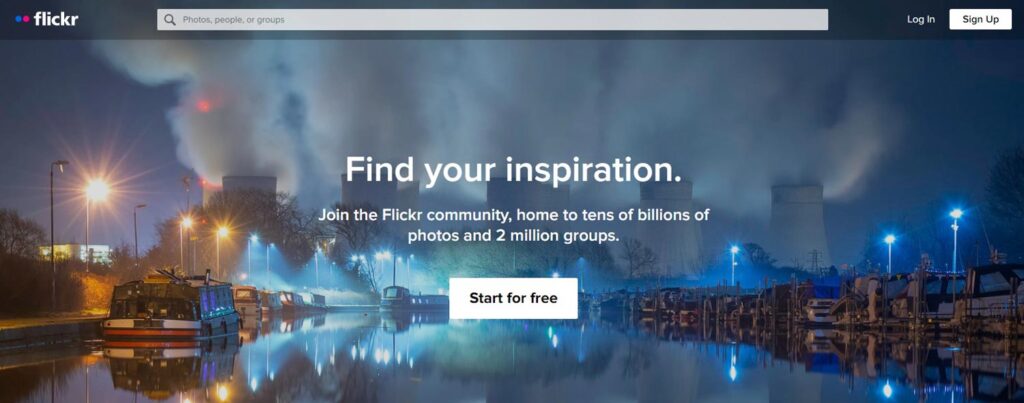 Flickr Free Stock Photo Sites