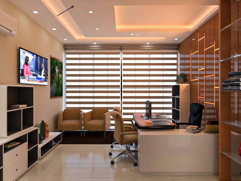 Commercial Space Interior Design Service CEO ROOM