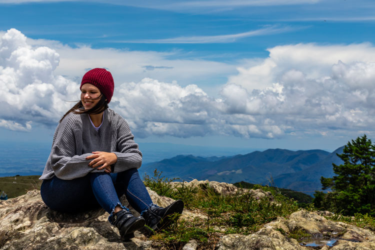 Sitting on a High Surface