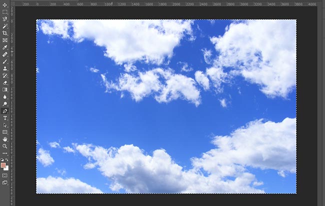photoshop sky replacement sky background selection