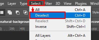 Deselect