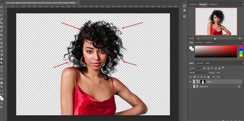 How to Do Hair Masking in Adobe Photoshop | Easy Tutorial