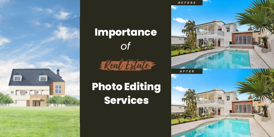 real estate photo editing services banner
